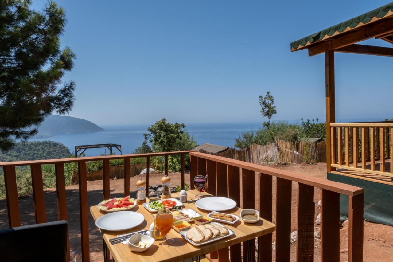 Hotel Goat Bungalow And Camping Faralya Exterior foto